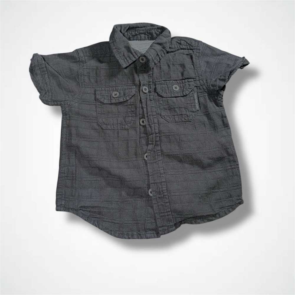 Calvin Klein Jeans Black Button Up Shirt